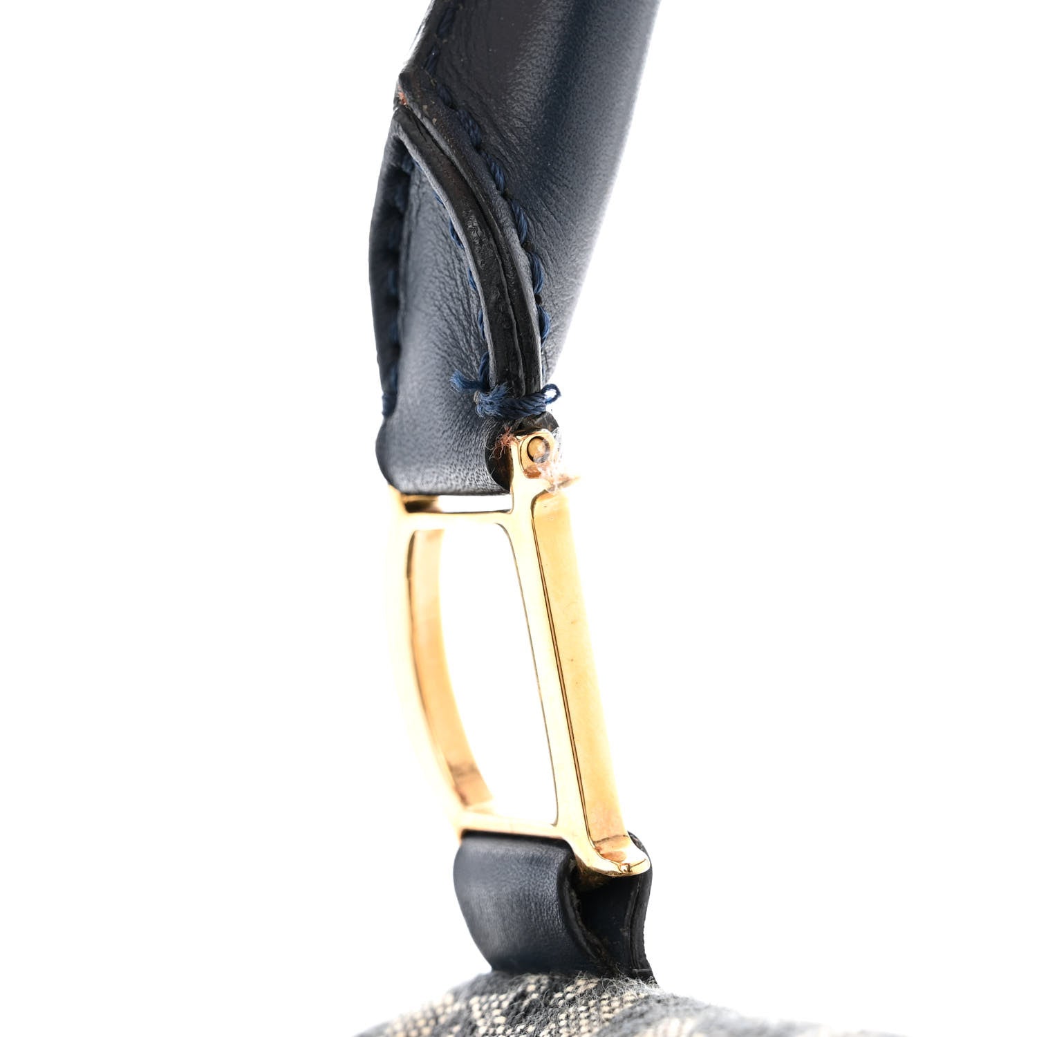 Christian Dior Monogram Boston Navy Blue 14 of 17