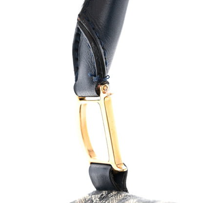 Christian Dior Monogram Boston Navy Blue 14 of 17