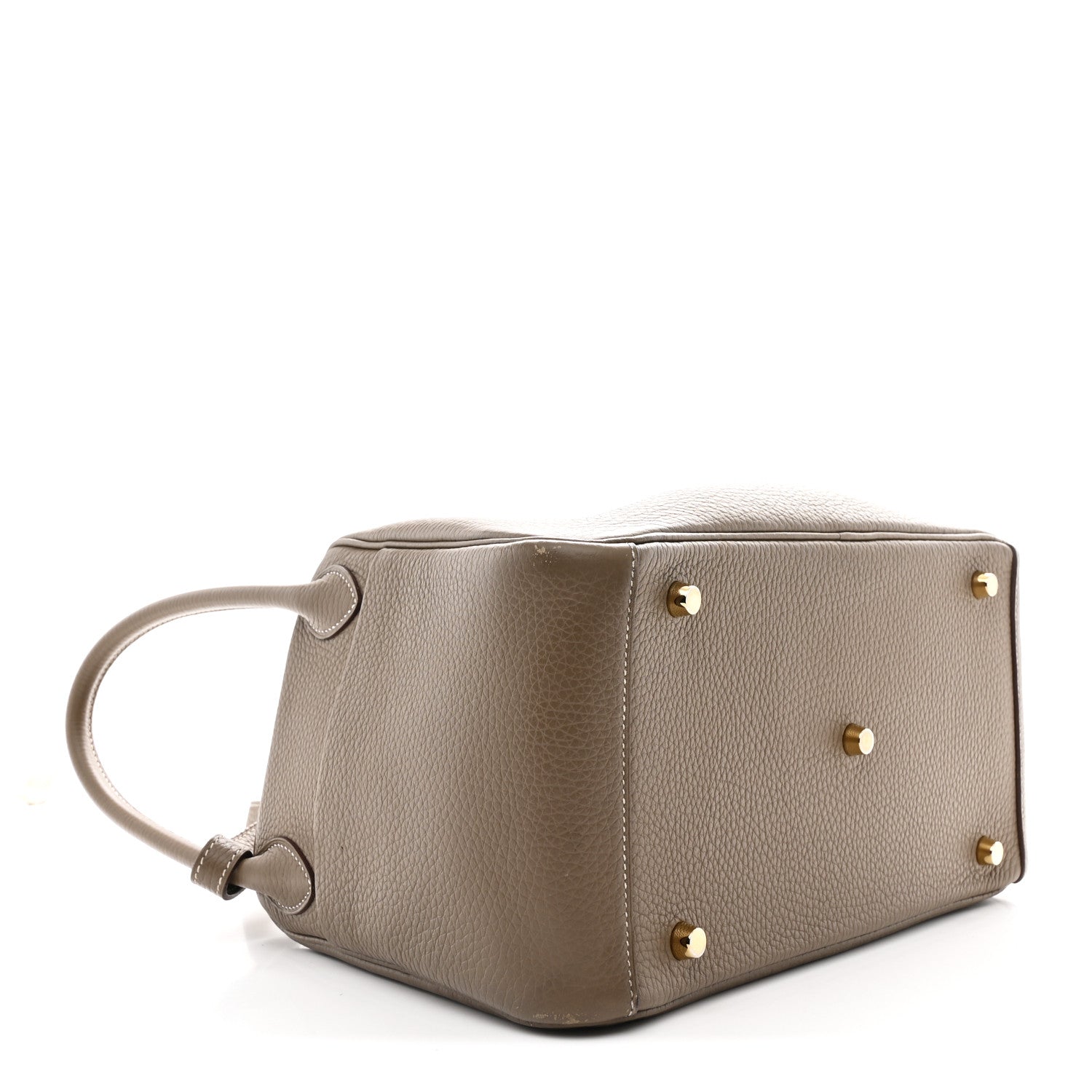Hermes Taurillon Clemence Lindy 30 Etoupe 4 of 11