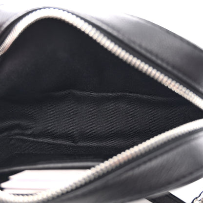 Jimmy Choo Calfskin Logo Camera Bag Black 6 of 11