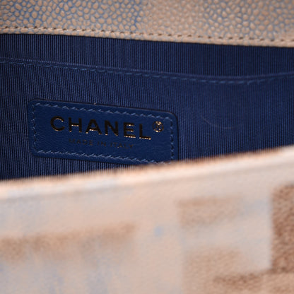 Chanel Painted Caviar Medium Boy In Cuba Flap Multicolor 6 of 9