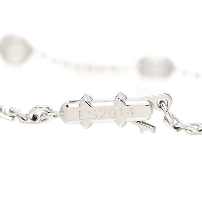 Cartier 18K White Gold LOVE Station Bracelet 4 of 4