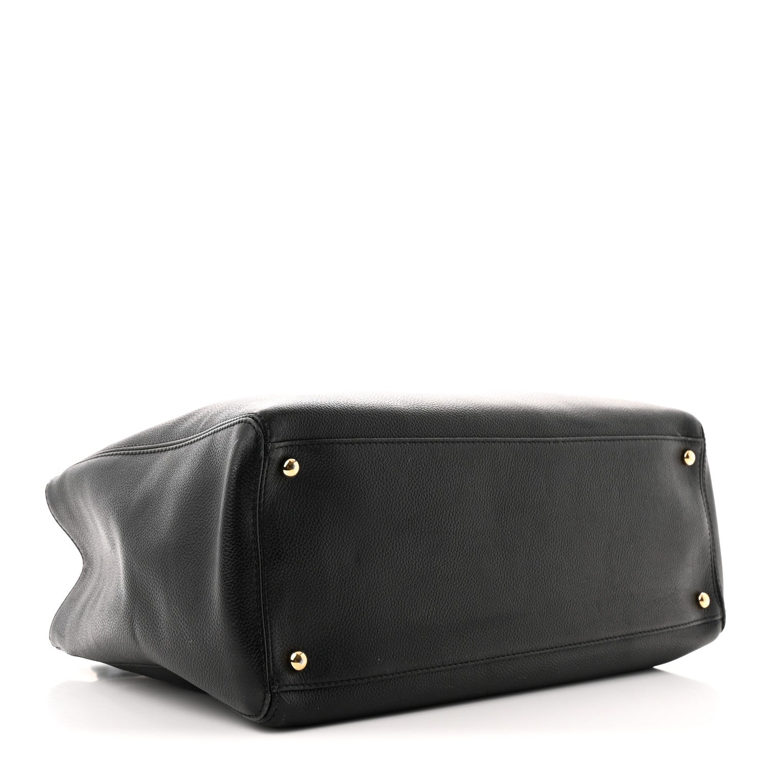 Chanel Calfskin Cerf Executive Shopper Tote Black 5 of 12