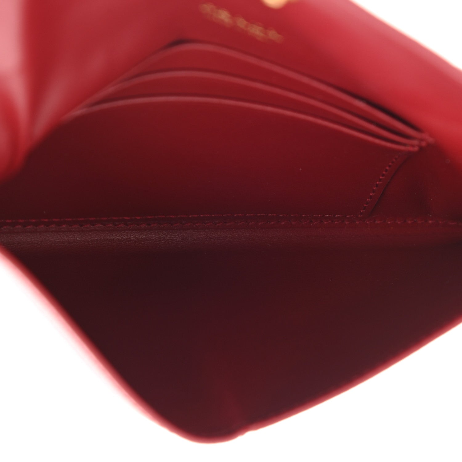 Prada Vitello Move Envelope Wallet Rubino 5 of 9