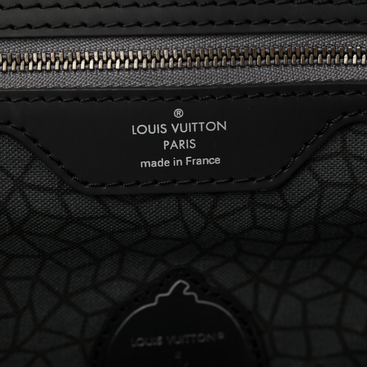 Louis Vuitton LV X YK Monogram Eclipse Reverse Pumpkin Keepall Bandouliere 55 Multicolor 5 of 11