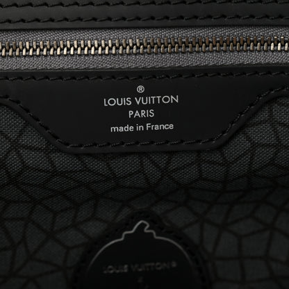 Louis Vuitton LV X YK Monogram Eclipse Reverse Pumpkin Keepall Bandouliere 55 Multicolor 5 of 11