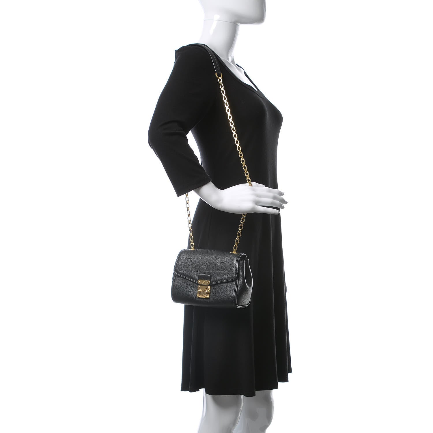 Louis Vuitton Empreinte Saint Germain BB Black 2 of 11