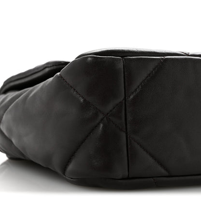 Chanel Lambskin Quilted Medium Chanel 19 Flap Dark Brown 9 of 12
