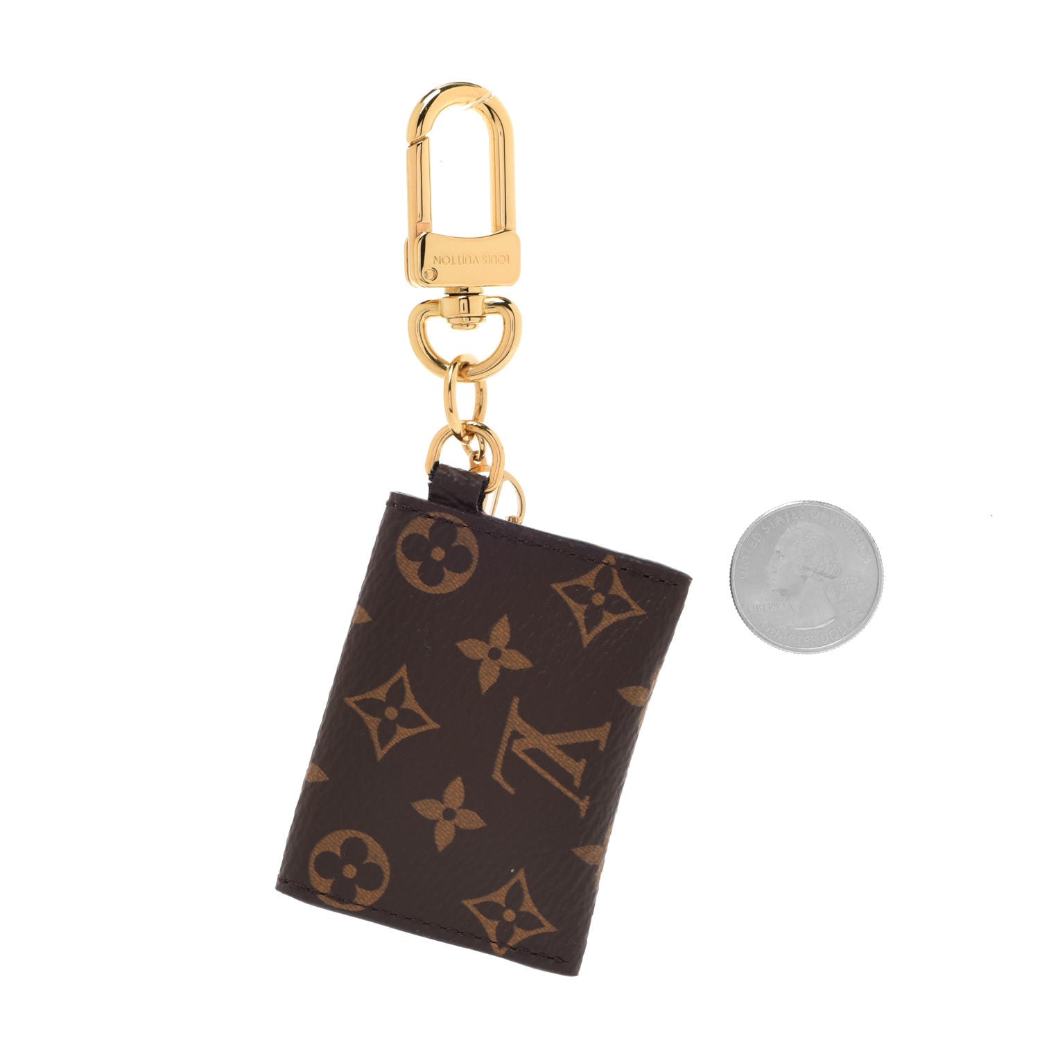 Louis Vuitton Monogram Kirigami Pouch Bag Charm Key Holder 2 of 4