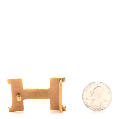 Hermes Polished 24mm H Belt Buckle Gold 2 of 3