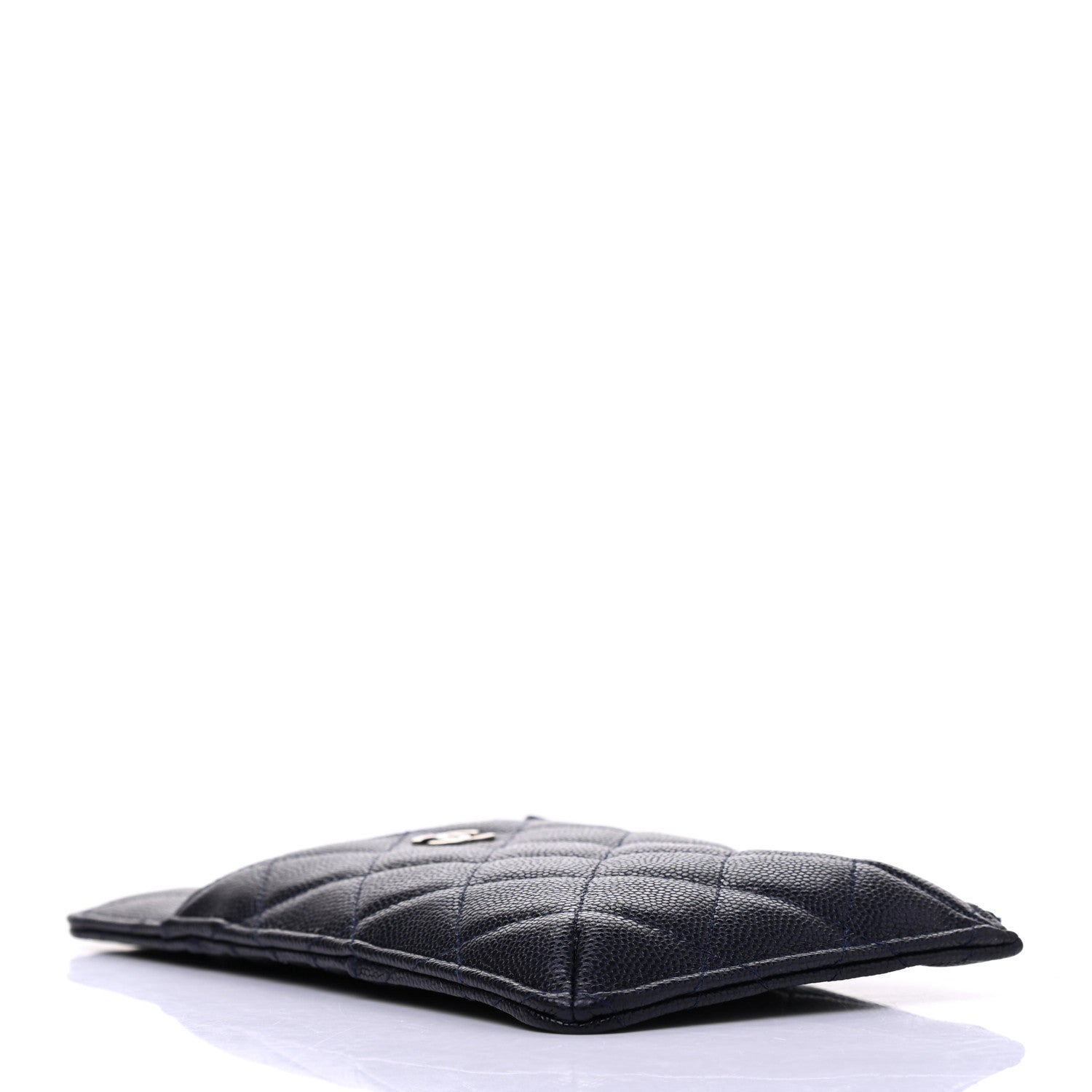 Chanel Caviar Quilted Classic iPhone Pouch Navy 4 of 8