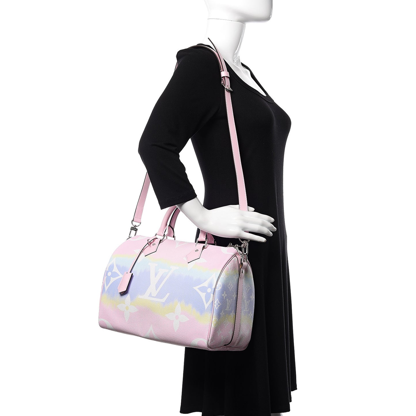 Monogram Escale Speedy Bandouliere 30 Pastel