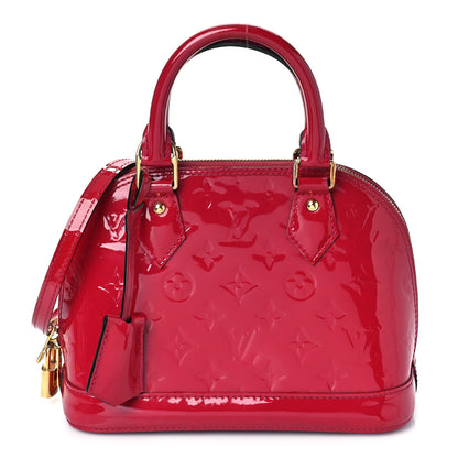 Louis Vuitton Vernis Alma BB Rose Indien 1 of 9