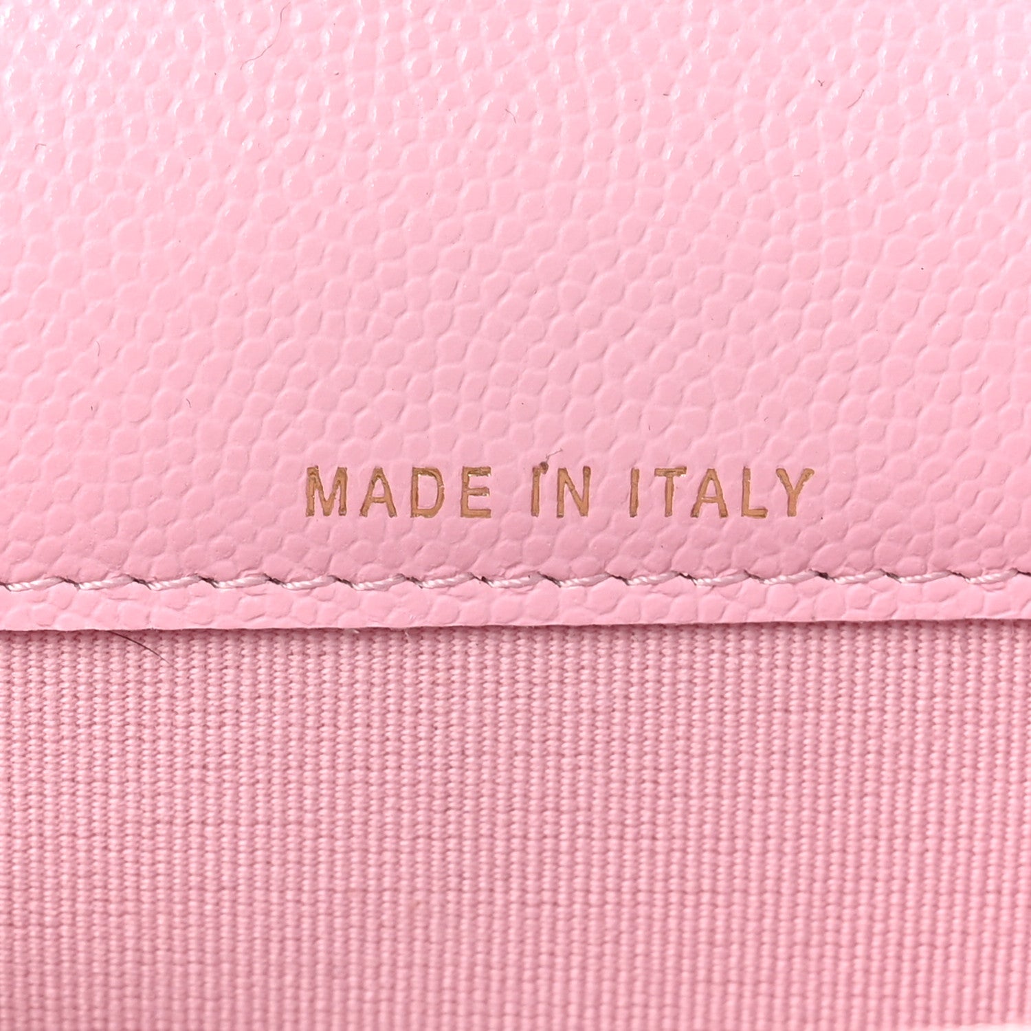Chanel Caviar Quilted CC Flap Card Holder Pink 7 of 8