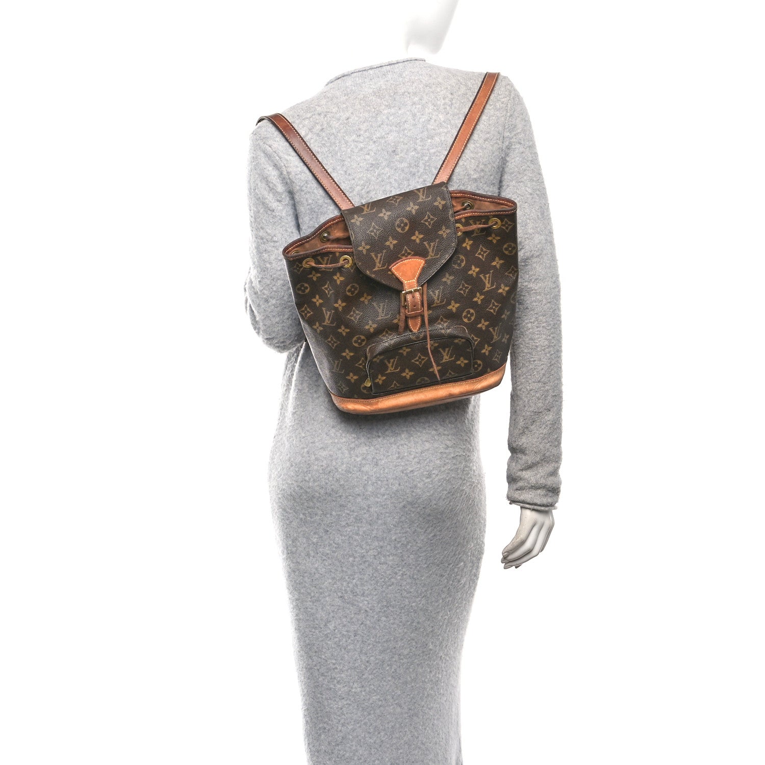 Louis Vuitton Monogram Canvas Montsouris Backpack Gm