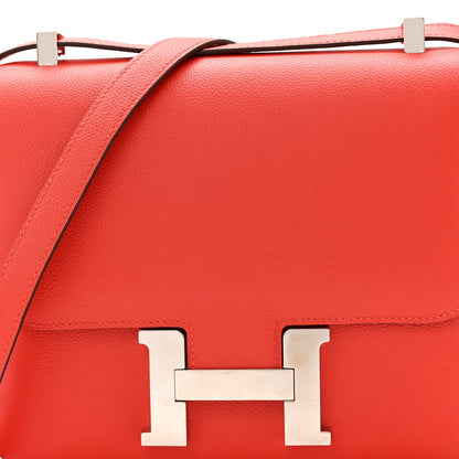 Hermes Evercolor Verso Constance 24 Capucine Rose Azalee 8 of 11