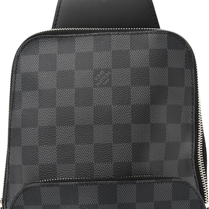 Louis Vuitton Damier Infini Avenue Sling Bag Onyx Silver 8 of 10