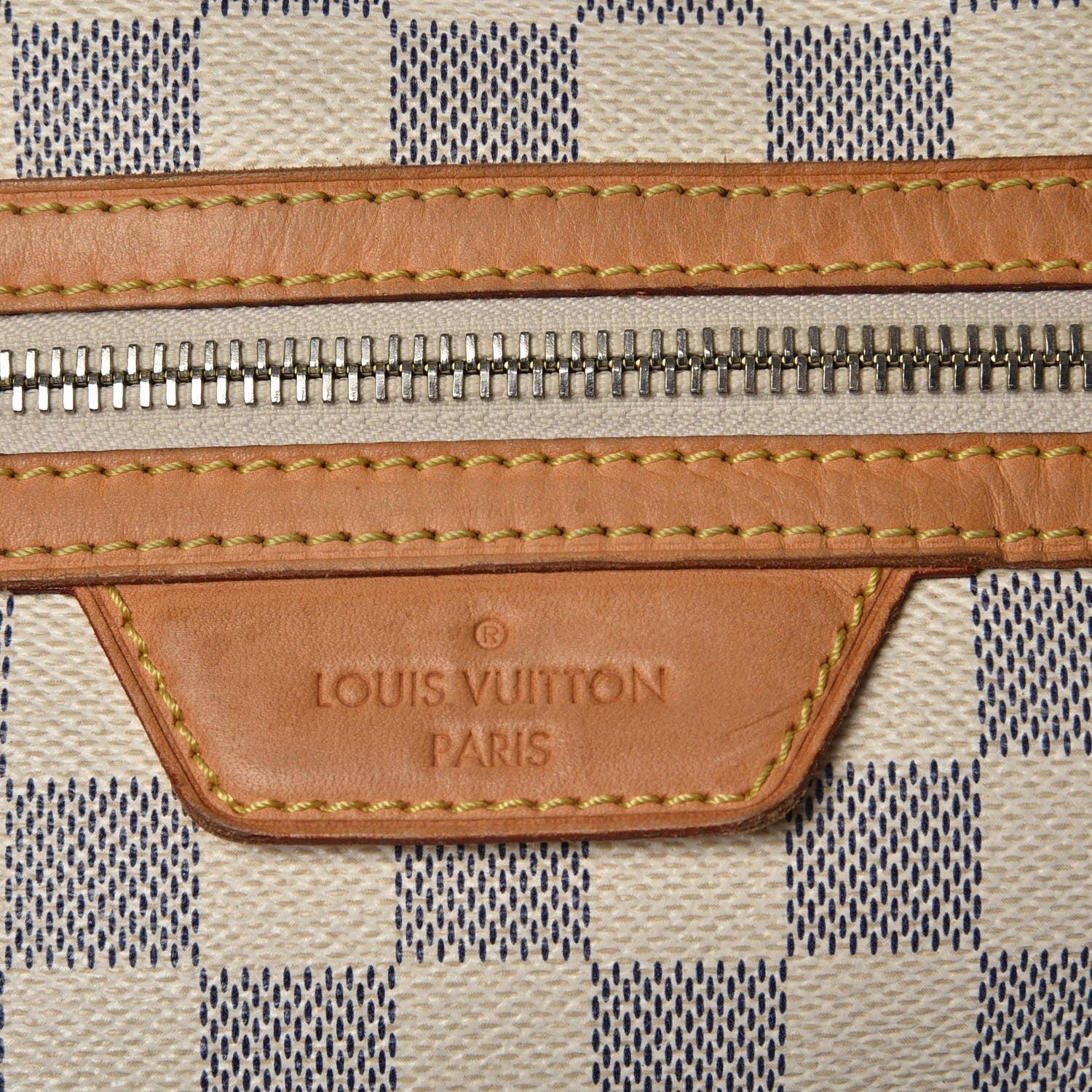 Louis Vuitton Damier Azur Evora MM 12 of 12