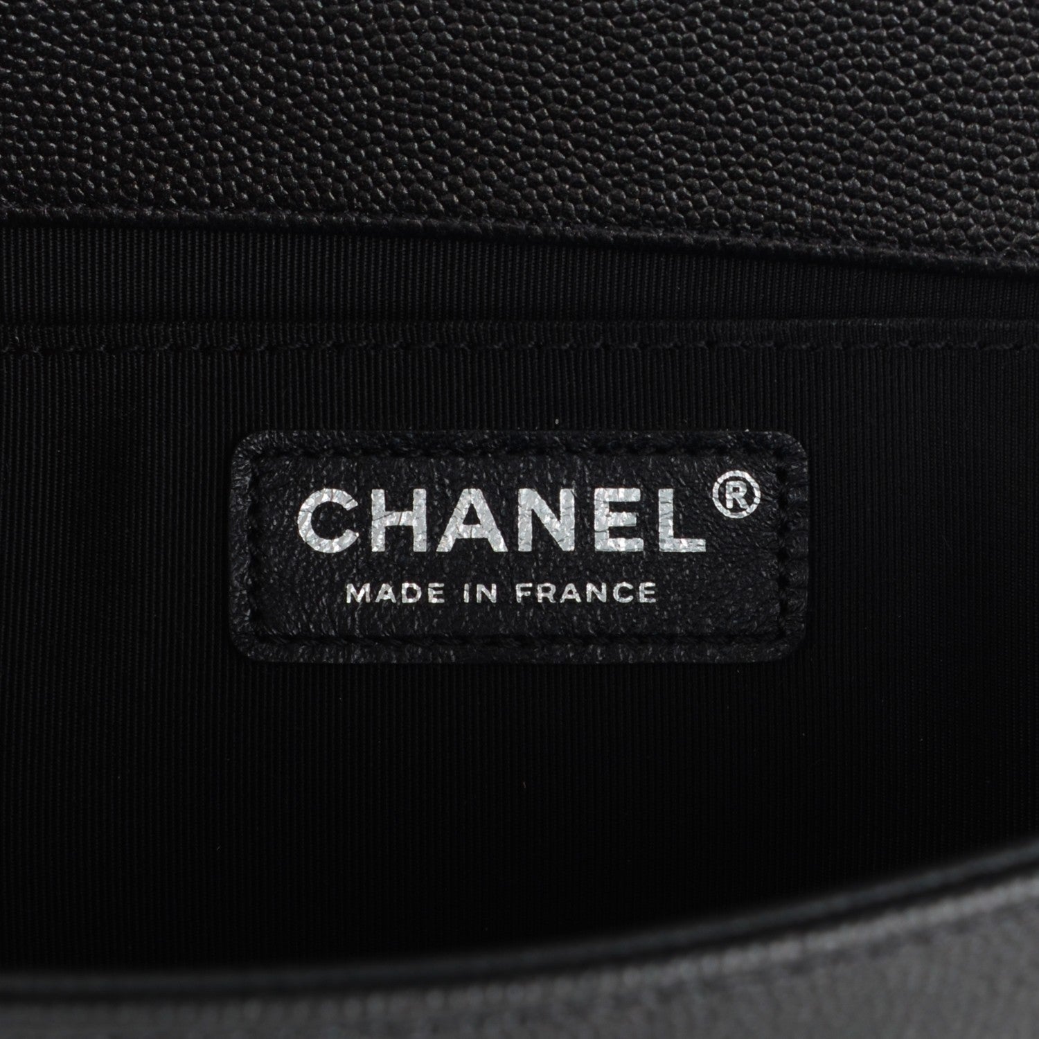 Chanel Caviar Quilted Medium Boy Flap So Black 6 of 7