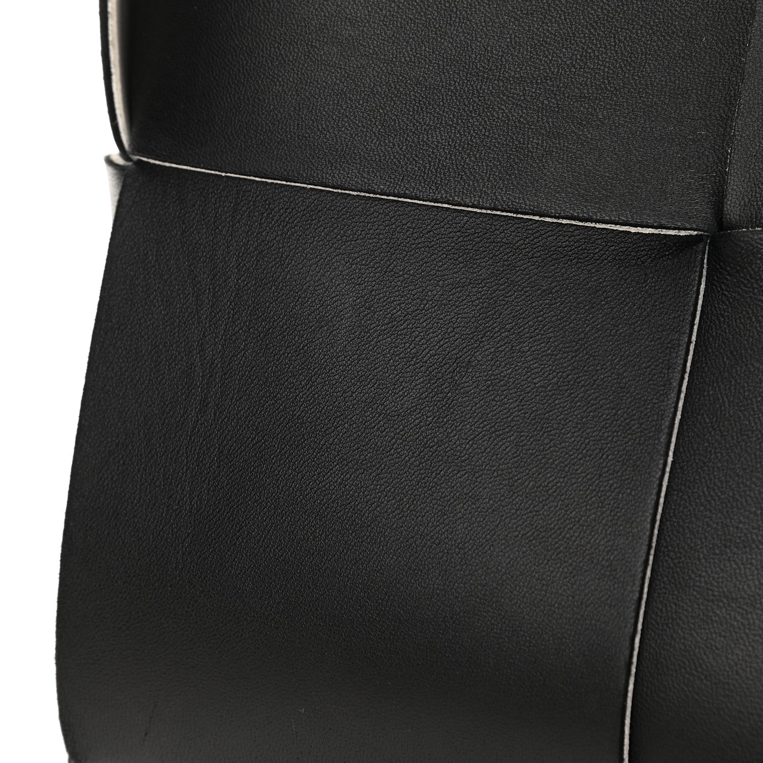 Bottega Veneta Nappa Maxi Intrecciato Small Arco Tote Black White 13 of 18