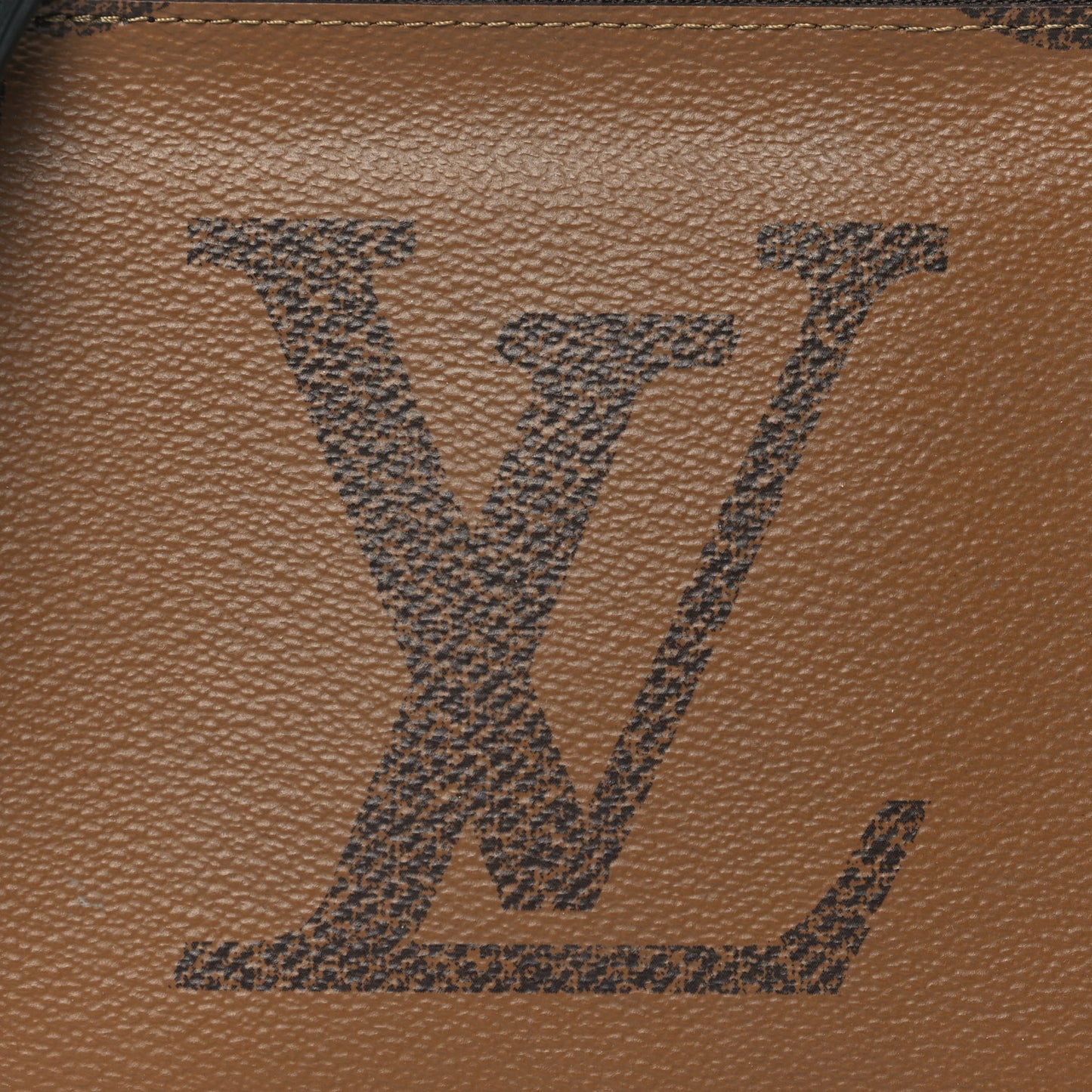 Reverse Monogram Giant Double Zip Pochette