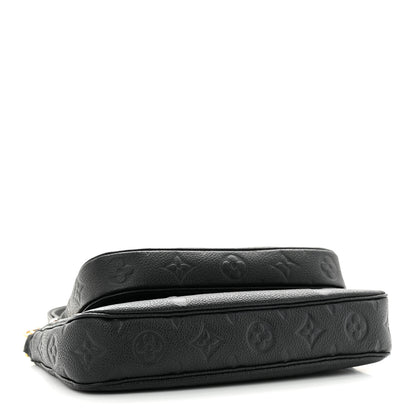 Louis Vuitton Empreinte Monogram Giant Multi Pochette Accessories Black 4 of 10