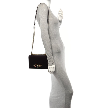 Alexander McQueen Calfskin Knuckle Shoulder Bag Burgundy 2 of 11