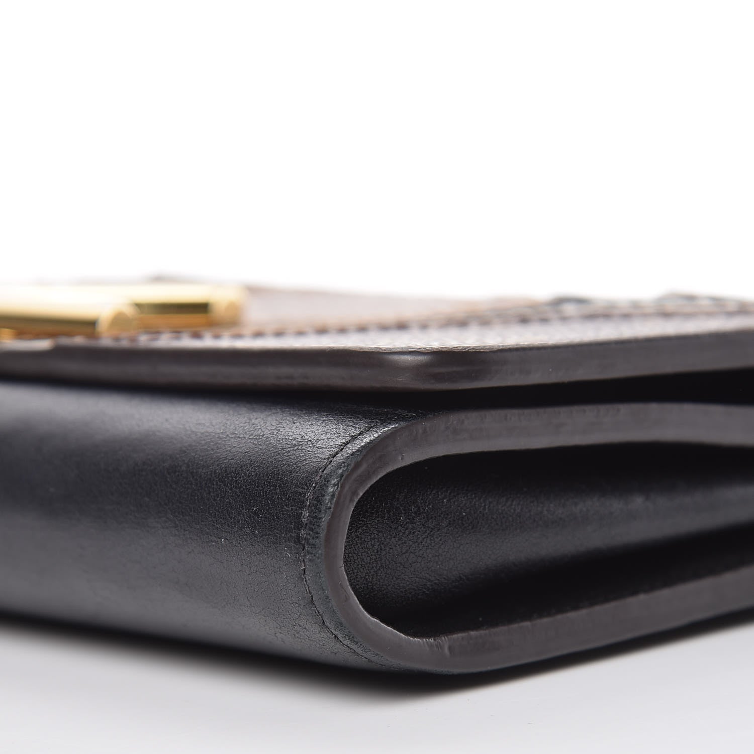 Louis Vuitton Veau Satin Monogram Twist Chain Wallet 8 of 11