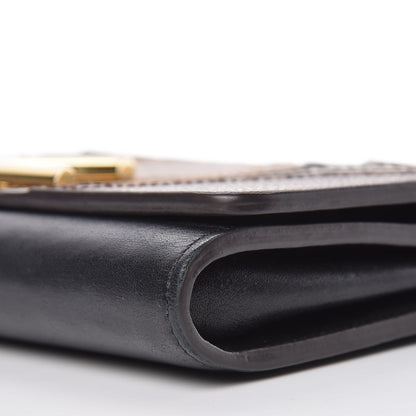 Louis Vuitton Veau Satin Monogram Twist Chain Wallet 8 of 11