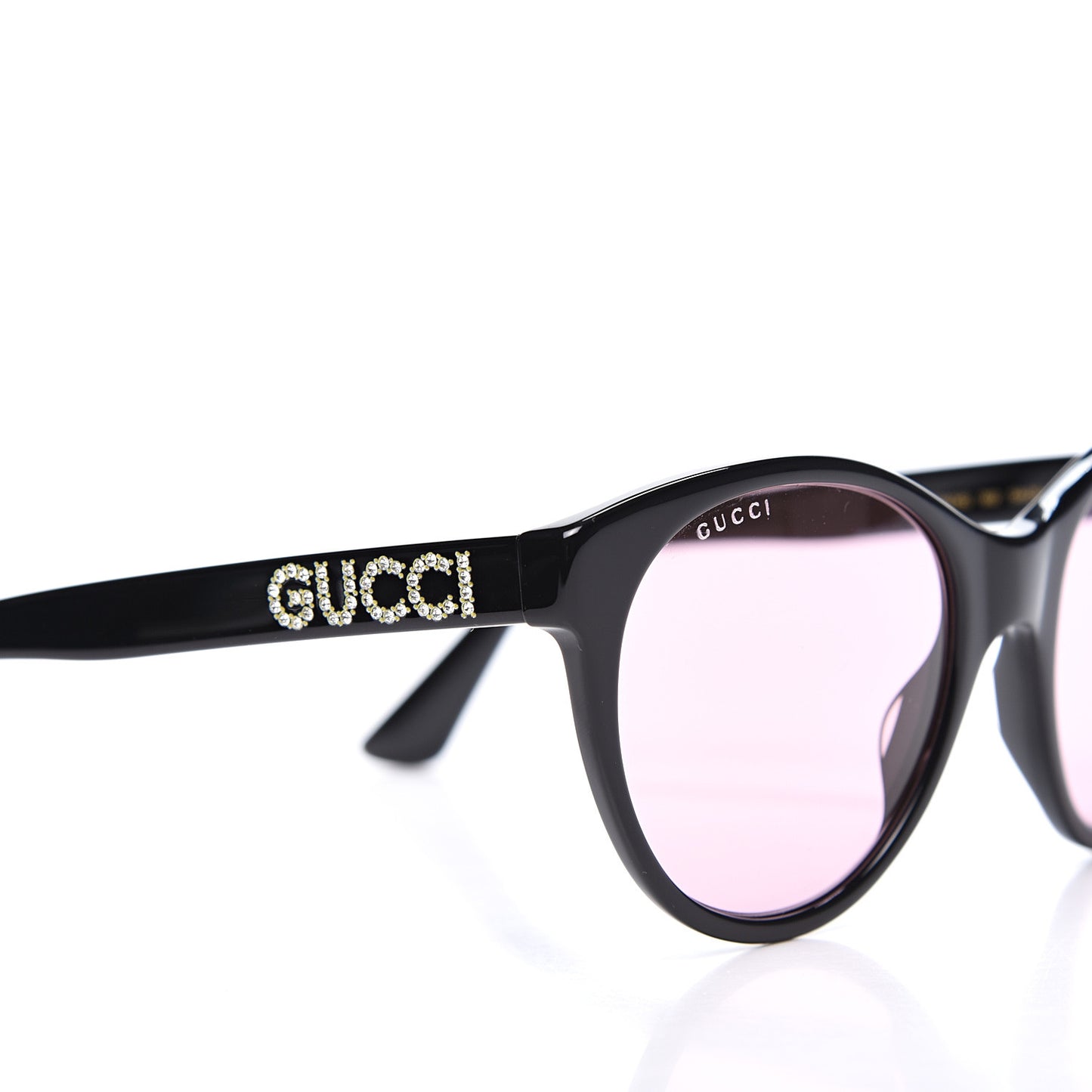 Crystal GG Sunglasses GG0419S Black