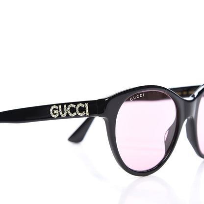 Gucci Crystal GG Sunglasses GG0419S Black 7 of 8