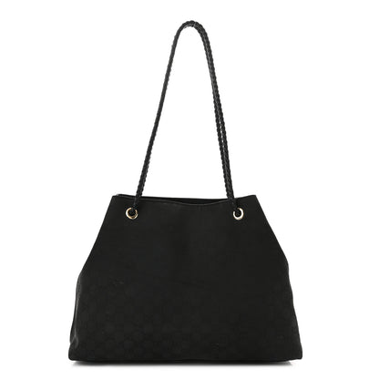 Gucci Nylon Monogram Gifford Tote Black 1 of 12