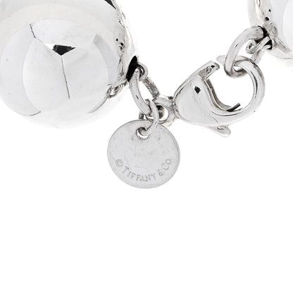 Tiffany Sterling Silver 14mm HardWear Ball Bracelet 3 of 4