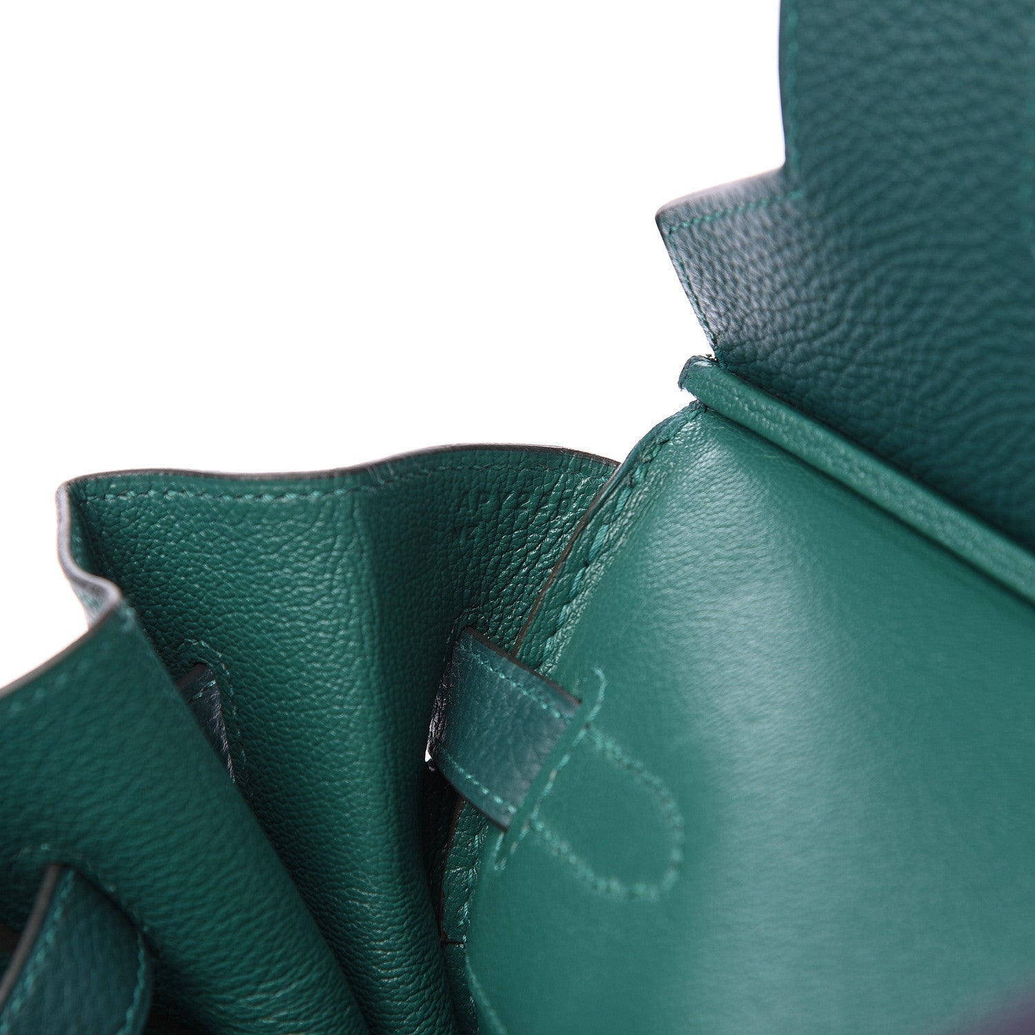 Hermes Togo Birkin 35 Malachite 6 of 10