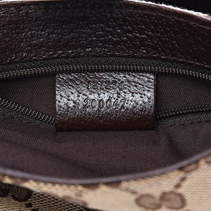 Gucci Monogram Waist Pouch Bag Dark Brown 7 of 10