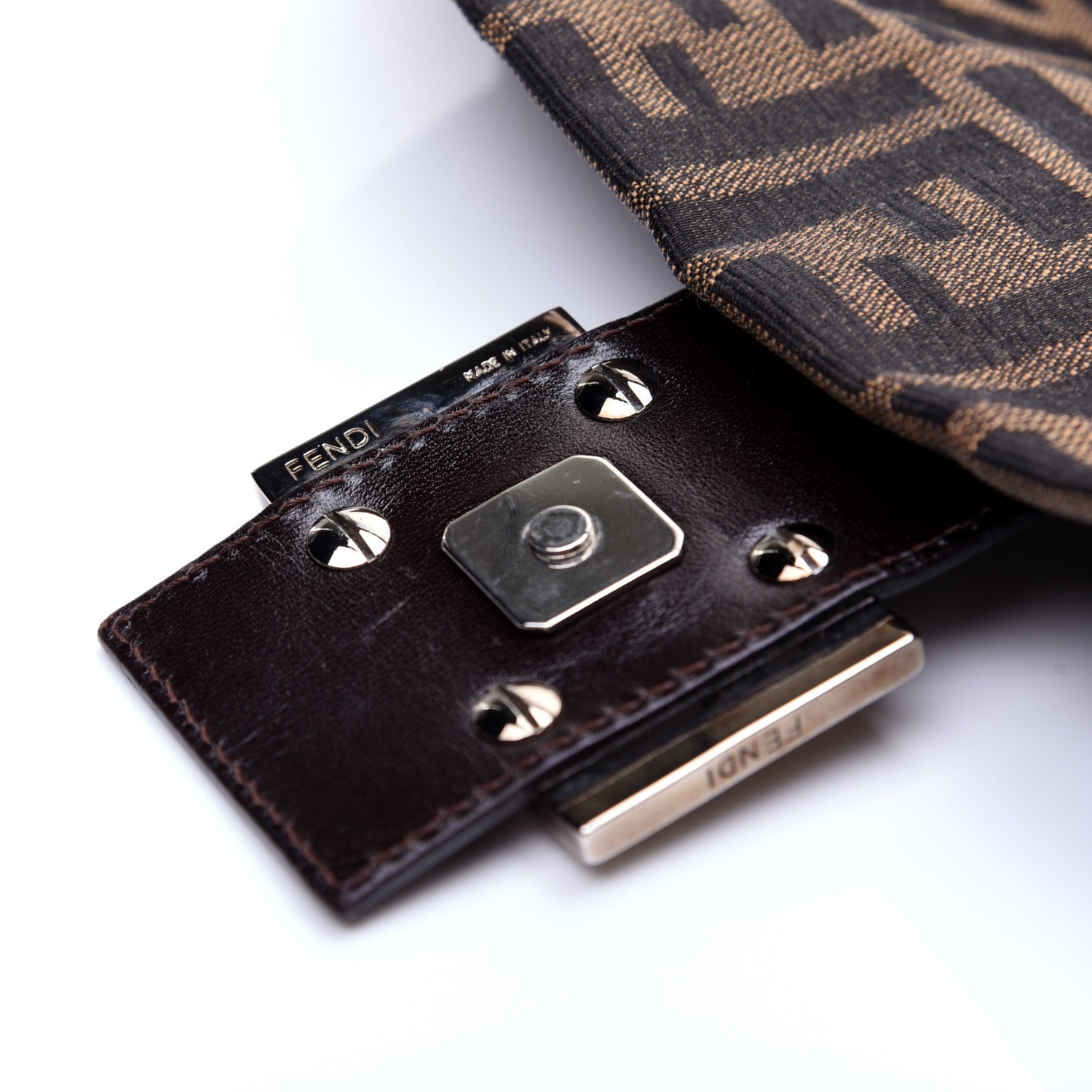 Fendi Zucca Baguette Tobacco 11 of 13