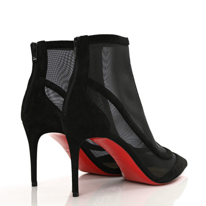 Christian Louboutin Veau Velours Rete Galabooty 85 Bootie 36.5 Black 4 of 6