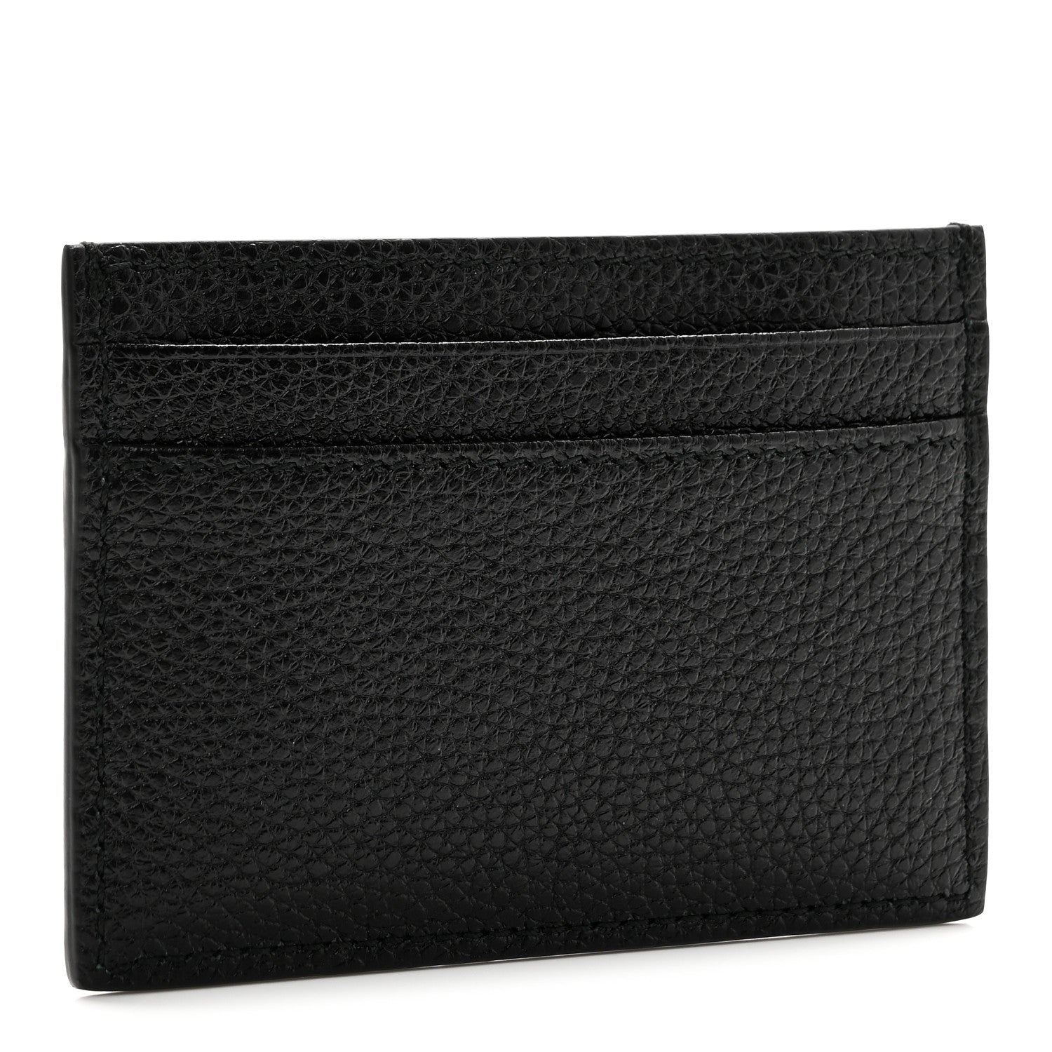 Gucci Grainy Calfskin Zumi Card Holder Black 2 of 7
