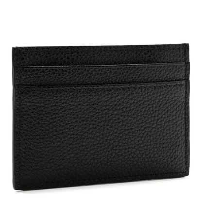 Gucci Grainy Calfskin Zumi Card Holder Black 2 of 7