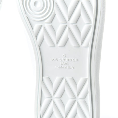 Louis Vuitton Denim Monogram Mens Trocadero Tie Dye Sneakers 7 Marine 6 of 8