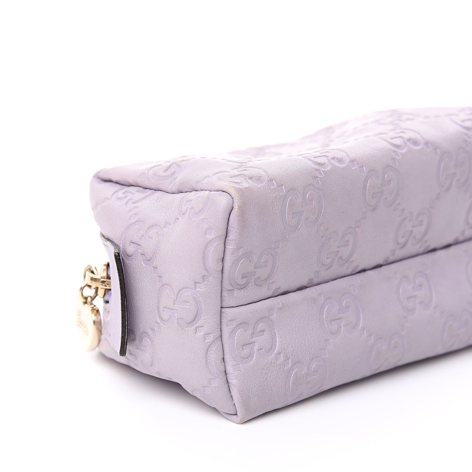 Gucci Guccissima Small Cosmetic Case Lilac 8 of 10
