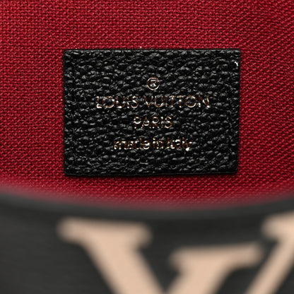 Louis Vuitton Empreinte Monogram Giant Felicie Pochette Black Beige 7 of 11