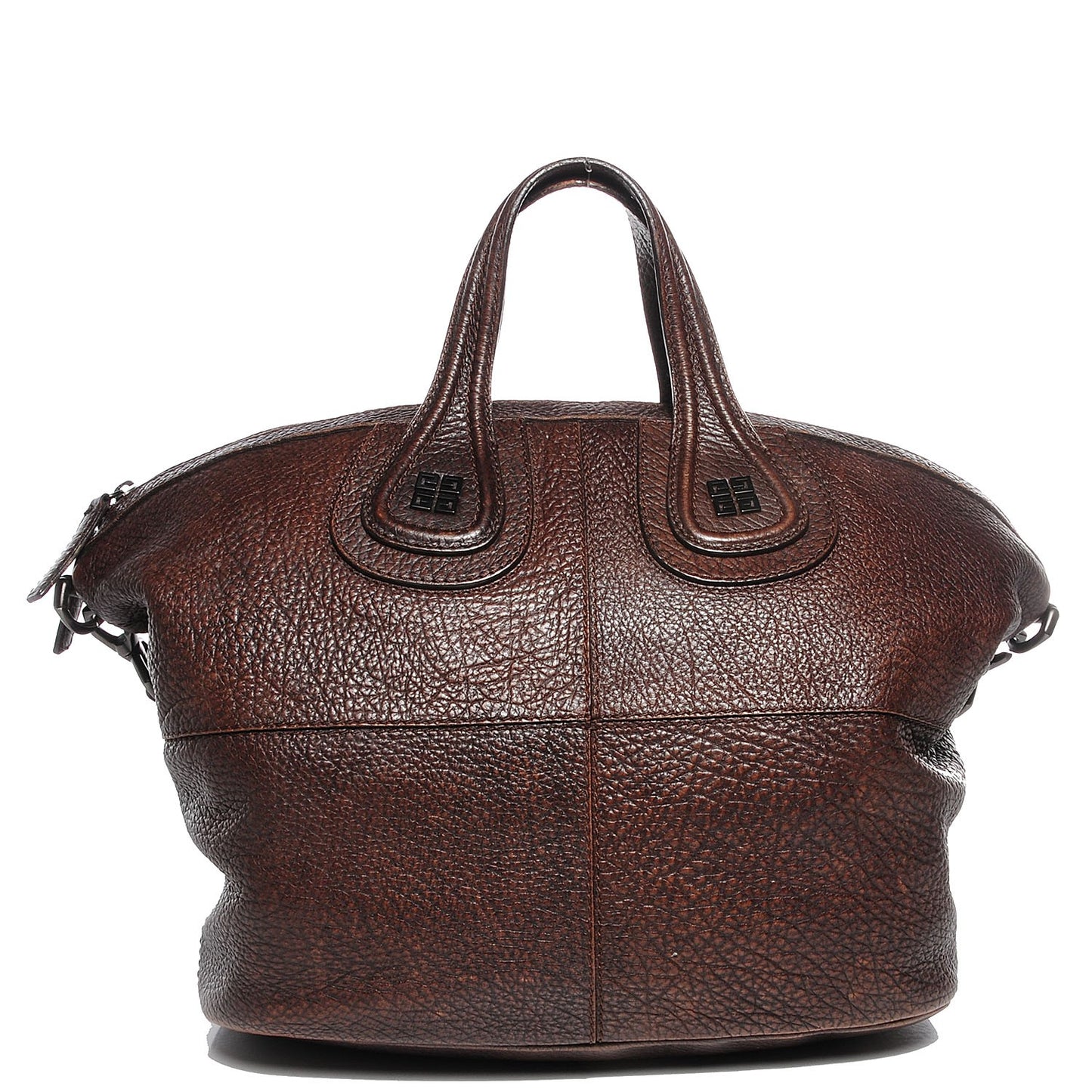 Pebbled Calfskin Large Nightingale Brown
