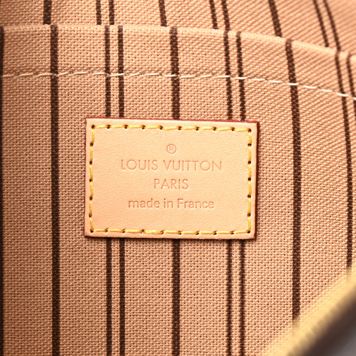 Louis Vuitton Monogram Neverfull MM GM Pochette 6 of 6