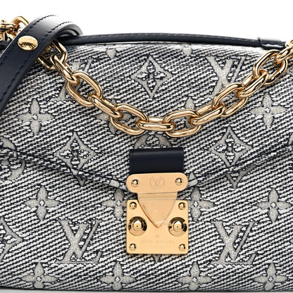 Louis Vuitton Monoglam Pochette Metis East West Blue 7 of 9
