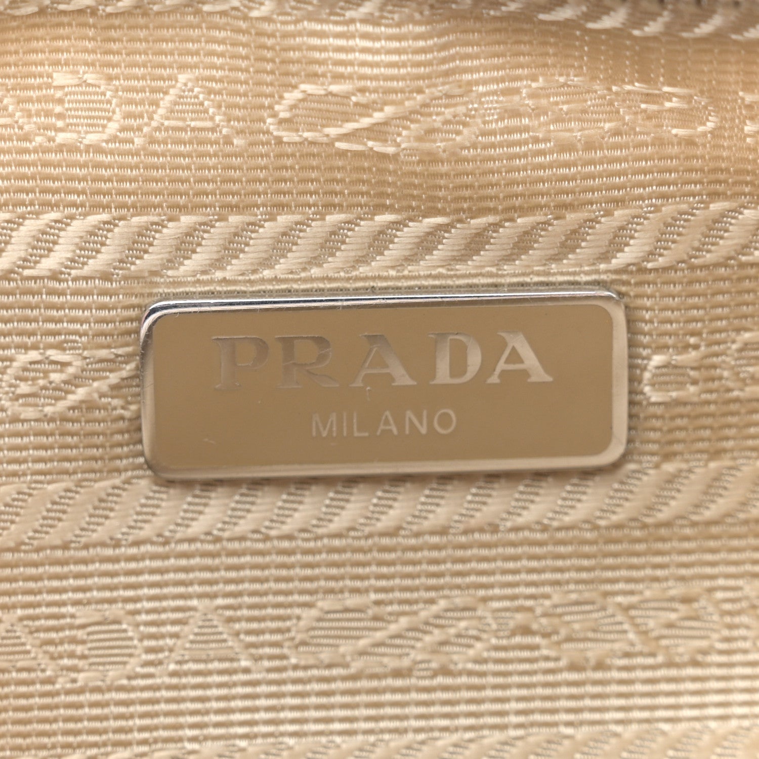 Prada Nylon Re-Edition 2005 Shoulder Bag White 6 of 14