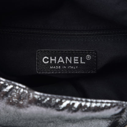 Chanel Iridescent Calfskin Backpack Is Back Silver 6 of 7