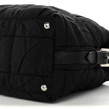 Prada Crispy Nylon Bauletto Black 9 of 9