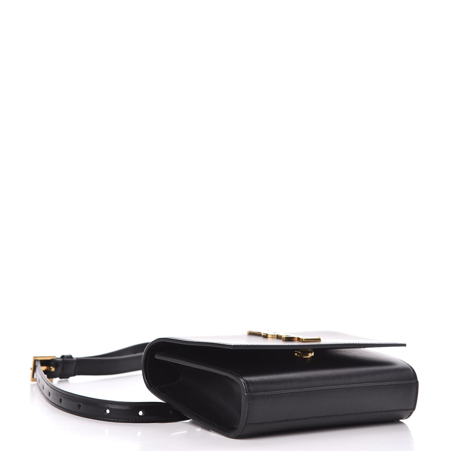 Smooth Calfskin Monogram Kate Belt Bag Black