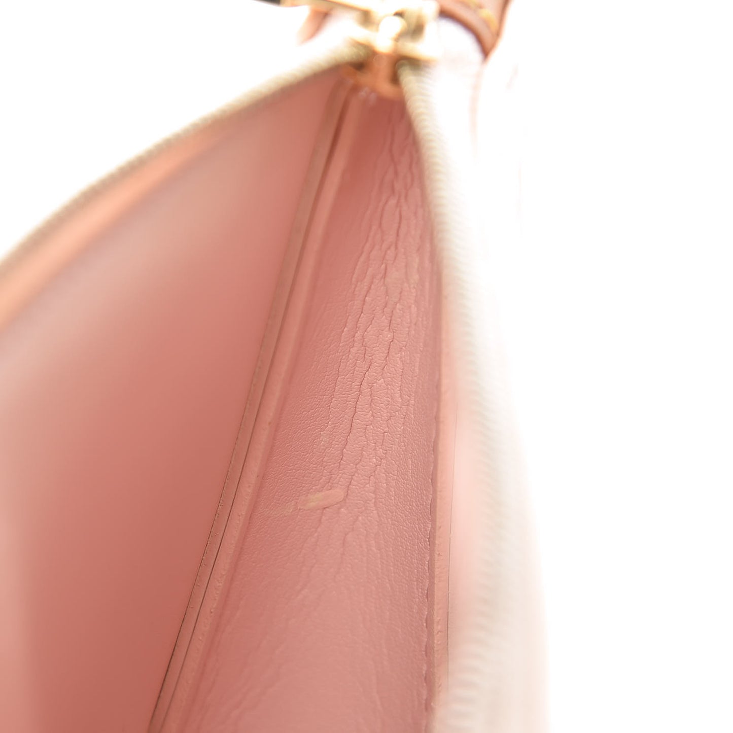 Vernis Lexington Pochette Beige